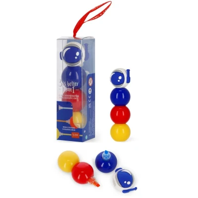 Abbildung von Witzige Textmarker Raumfahrer 3 in1 Marker is Better Than 1 Legami