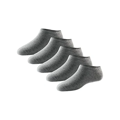 Abbildung von Schiesser Damen 5 Pack Sneakersocken Strümpfe Füßlinge Stay Fresh Socken, Silbergrau mel._179825, 35 38 EU