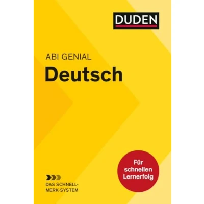 Abbildung von Abi genial Deutsch: Das Schnell Merk System (Duden SMS System)