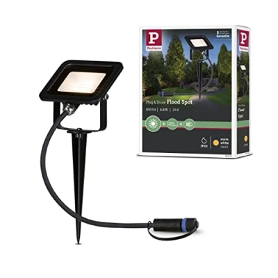 Abbildung von Paulmann LED Gartenstrahler &quot;Flood&quot;, 1 flammig, Leuchtmittel Modul fest integriert,
