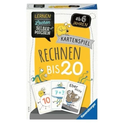 Abbildung von Ravensburger Spiel, Lernen Lachen Selbermachen: Kartenspiel Rechnen bis 20