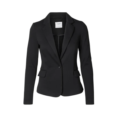 Abbildung von Vero Moda Vmjulia LS DNM NOOS Blazer, Damen, Größe: 34, Black