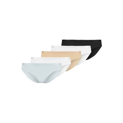 Abbildung von DIM Pocket Brief 3 PACK Slip, Damen, Größe: 38/40, Noir/peau/blanc/gris/blanc