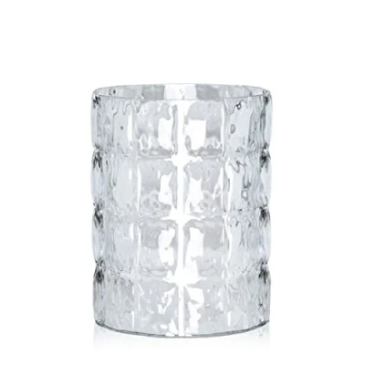 Abbildung von Kartell 1225B4 Vase Matelasse, 30 x 23 cm, glasklar