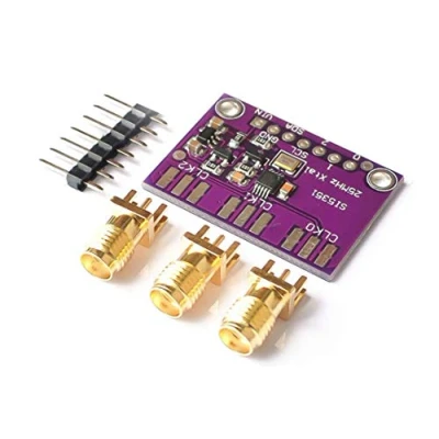 Abbildung von ICQUANZX CJMCU 5351 Si5351A Si5351 I2C 25 MHz Controller Taktgenerator Breakout Board 8 kHz bis 160 3 5 VDC für Arduino