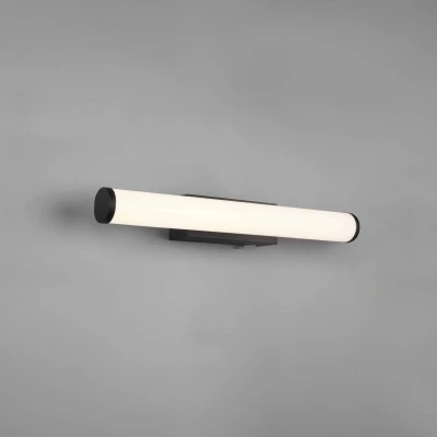 Abbildung von Trio Leuchten LED Bad Wandleuchte Mattimo 283270132, Metall Schwarz matt, Kunststoff weiß, inklusiv 4.3 Watt