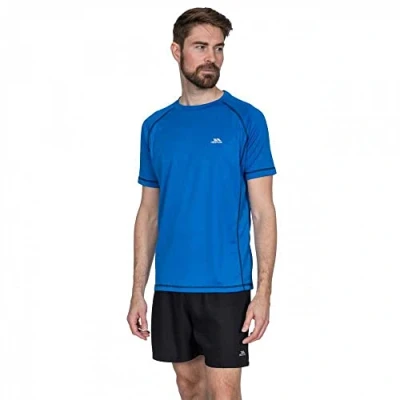 Abbildung von Trespass Herren Albert Schnelltrocknendes Kurzärmliges T Shirt, Blau, XXS
