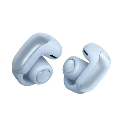 Abbildung von Bose Ultra Open Earbuds mit 2 Modi: Immersive Sound, Stereo Ear Kopfhörer (Stummschaltung, Bluetooth, Simple Sync, Google Fast Pair, Umgebung wahrnehmen)
