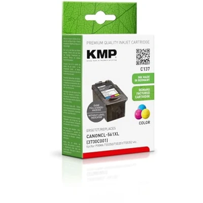 Abbildung von KMP Druckerpatrone C137 color kompatibel zu Canon CL 561XL