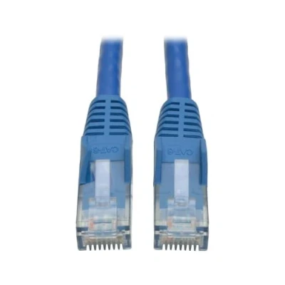Abbildung von 0 Eaton Tripp Lite Series Cat6 Gigabit Snagless Molded (UTP) Ethernet Kabel (RJ45 Stecker/Stecker), Blue, 3 ft. (0.91 m)