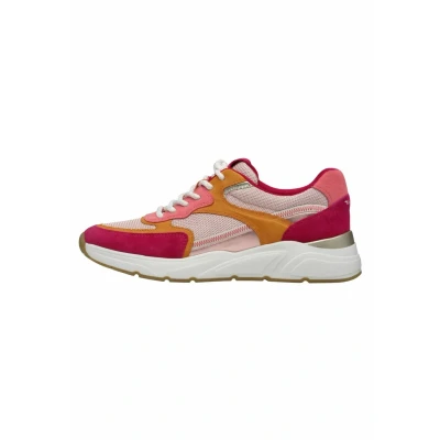 Abbildung von Tamaris Schnürer Damen sportlich pink,EU 36