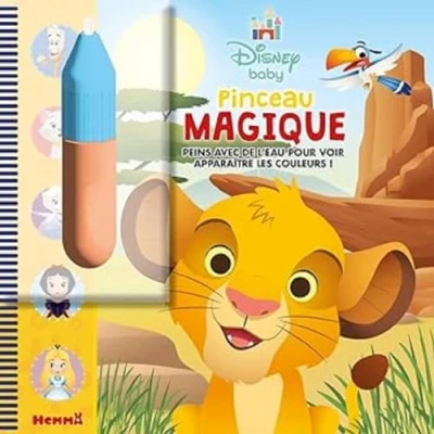 Abbildung von Disney Baby pinceau magique (Simba): avec 1 Peins de l&#039;eau pour voir apparaître les couleurs !