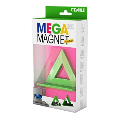 Abbildung von Dahle Mega Magnet DELTA XL (90 x 90 mm, inkl. Ablage) grün