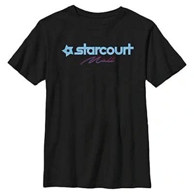 Abbildung von Stranger Things Starcourt Logo YTH Crew neck Black 116