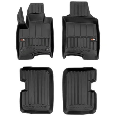 Abbildung von MOTOS Gummimatten Auto Fussmatte passend für FIAT Panda III ab 2011 Verbessern Sie Ihren Reisekomfort mit Antirutschmatte 3D Allwetter fußmatten Auto, Schutz vor Verschmutzung
