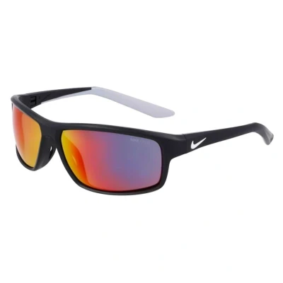 Abbildung von NIKE Unisex RABID 22 E DV2152 010 Gläser SONNENBRILLEN Bio Injekt Schwarz Rot Quadratisch Normal Photochromatisch