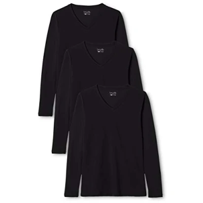 Abbildung von Berydale Damen Bd160 Langarmshirt, Schwarz, S EU