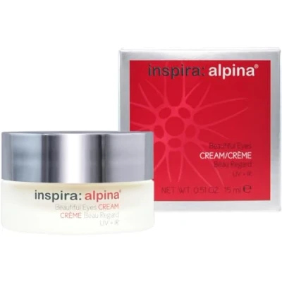 Abbildung von inspira: cosmetics alpina Schöne Augen Creme spendet Feuchtigkeit der Haut 15 ml