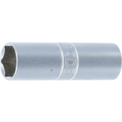 Abbildung von BGS 2425 Zündkerzen Einsatz Sechskant dünnwandig Antrieb Innenvierkant 12,5 mm (1/2&quot;) SW 16