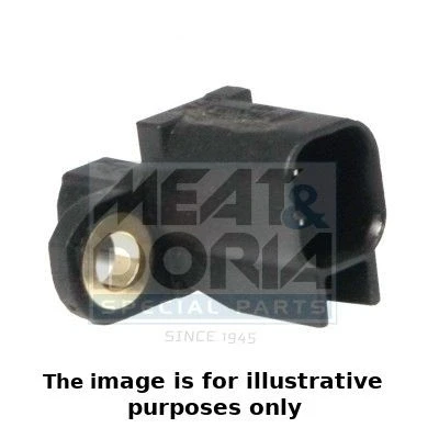 Abbildung von MEAT &amp; DORIA 90105E ABS Sensor Hinterachse rechts, links ohne Kabel Hallsensor 14mm 38mm FORD: MONDEO 4 Turnier, Focus 2 Schrägheck