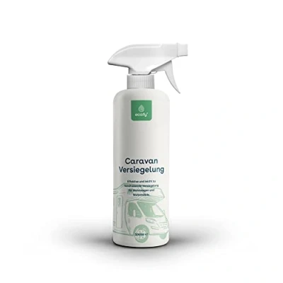 Abbildung von eco:fy Caravan Versiegelung für Wohnmobile Wohnwagen Campervans zum Schutz vor Regen Nässe und Schmutz (5l)
