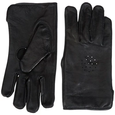 Abbildung von DEPICE ATK Selbstverteidigungshandschuhe Leder Handschuhe, Schwarz, L
