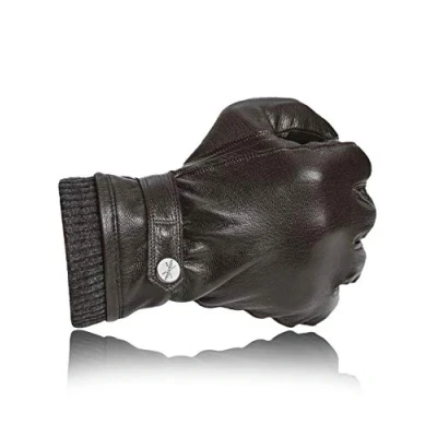 Abbildung von Pearlwood Freddie Fingerhandschuh, Herren, Größe: 8.5, Brown