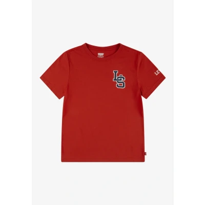 Abbildung von Levi&#039;s Monogram TEE Tshirt print für Kinder, Größe: 92, Pompeian red