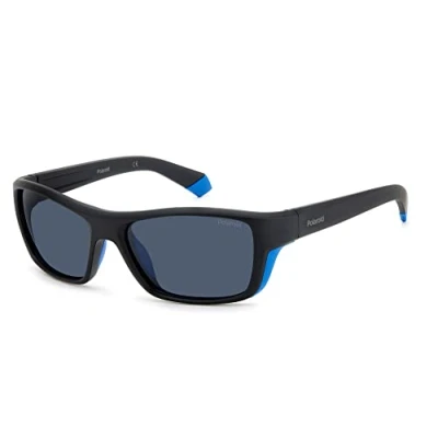 Abbildung von Polaroid Unisex PLD 7046/s Sunglasses, OY4/C3 Black Azure, 57