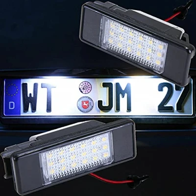 Abbildung von LED Kennzeichenbeleuchtung von Recambo passend für Citroen C4 Grand Picasso Spacetourer