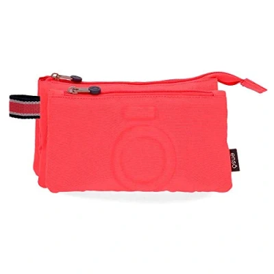 Abbildung von Enso Basic Dreifaches Federmäppchen Orange 22x12x5 cms Polyester