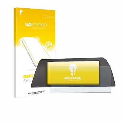 Abbildung von upscreen Entspiegelungs Schutzfolie für BMW 5 F10 2010 2013 Infotainment System 10.2&quot; Displayschutz Folie Matt [Anti Reflex, Anti Fingerprint]