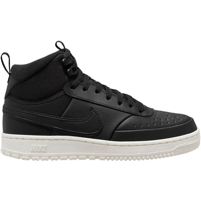 Abbildung von Nike Sportswear Court Vision Sneaker high, Herren, Größe: 44.5, Black Leder/synthetik