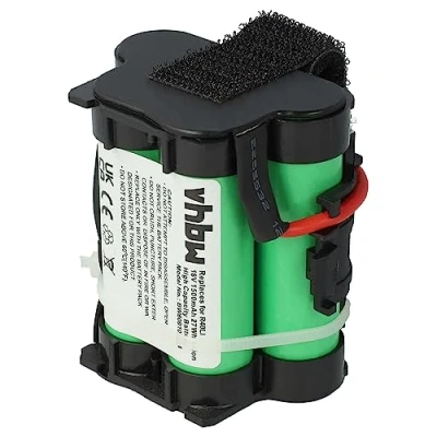 Abbildung von vhbw Akku kompatibel mit Husqvarna Automower 105, 305, 308, 308X, 308 X Mähroboter, Rasenroboter (Li Ion, 1500mAh, 18V) Batterie, Ersatzakku