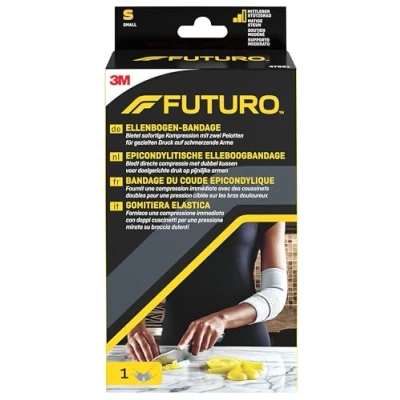 Abbildung von FUTURO FUT47861 Classic Ellenbogen Bandage, beidseitig tragbar, Größe S, 22,0 24,5 cm
