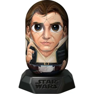 Abbildung von Ravensburger Hylkies: Star Wars Sammelfiguren zum selbst zusammenbauen Figur #19 Han Solo Aufbauen, Verlieben, Sammeln Mini Figuren für Fans von
