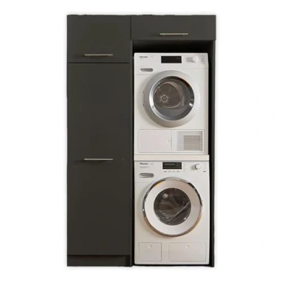 Abbildung von Laundreezy Mehrzweckschrank Set &quot;LAUNDREEZY LDLK2&quot;, Breite 117,5 cm