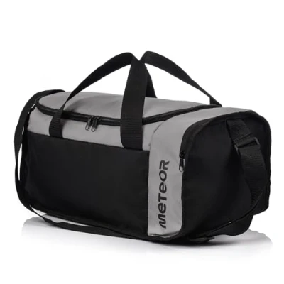 Abbildung von meteor 20 40 L Sporttasche Kinder Badetasche Herren schwimmtasche Schultertaschen Reisetasche Urlaubstasche klein Fitnesstasche Riementasche Schule Taschen Kindertaschen (Blue/Pink Flowers, L)