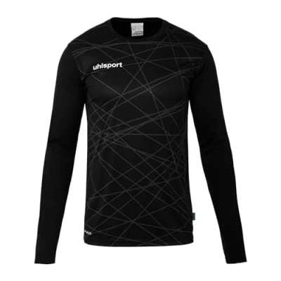 Abbildung von uhlsport Herren Prediction Torwart T Shirt, Schwarz, S EU