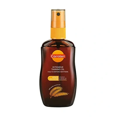 Abbildung von Carroten Intensive Tanning Oil LSF 0, 50 ml Bräunungsbeschleuniger mit Karotten und Kokosnussöle Veganes Bräunungsöl Vitaminen A &amp; E