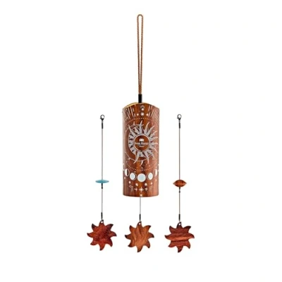 Abbildung von Sonic Energy Cosmic Bamboo Chime Aurora Klangspiel Morgen, 432 Hz Für Meditation, Therapie, zur Dekoration Inkl. Ersatzpendel (CBCAURORA)