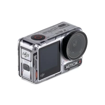 Abbildung von DJI Osmo Action 4 Kamera Schutzaufkleber (himmelgrau)