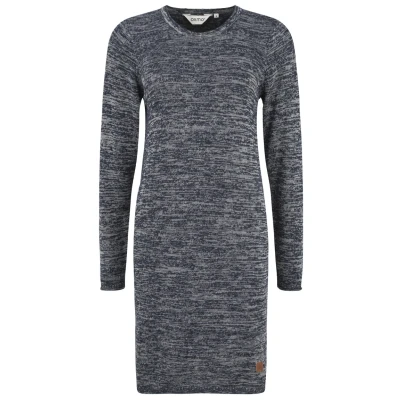 Abbildung von Oxmo Oxdanielle Strickkleid, Damen, Größe: Large, Navy