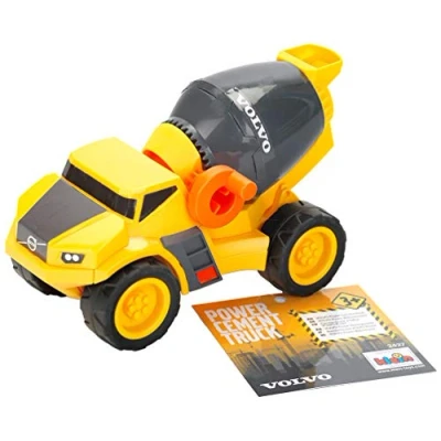 Abbildung von Theo Klein 2427 Volvo Power Cement Truck Betonmischer im Maßstab 1:24 Mit drehbarer Trommel Maße: 23 cm x 11 14,5 Spielzeug für Kinder ab 3 Jahren