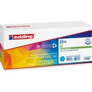 Abbildung von edding Toner EDD 2211 cyan kompatibel zu HP 415A (W2031A)