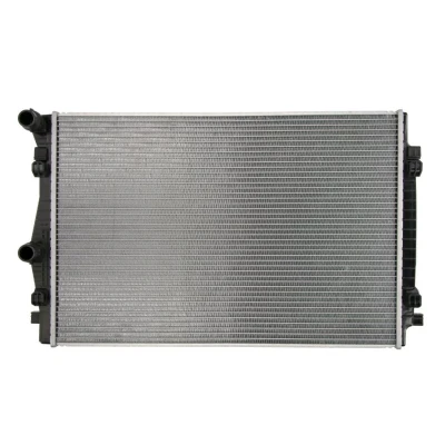 Abbildung von NRF 58392 Kühler, Motorkühlung Aluminium 650 438 22 Kühlrippen gelötet VOLKSWAGEN: Tiguan II, Golf 7 Schrägheck, Variant, AUDI: A3 Limousine