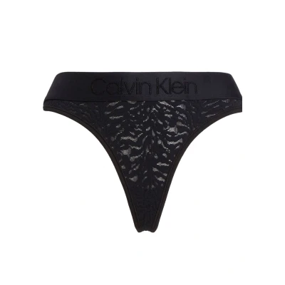 Abbildung von Calvin Klein Underwear Thong String, Damen, Größe: Medium, Black