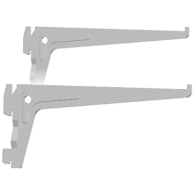 Abbildung von Element System PRO TRÄGER Sicherheitsträger mit 2 Einhängehaken und Aushängesicherung 200 mm, Stahl, Weiß, Stk.