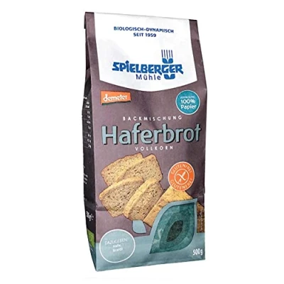 Abbildung von Haferbrot Backmischung, glutenfrei, demeter