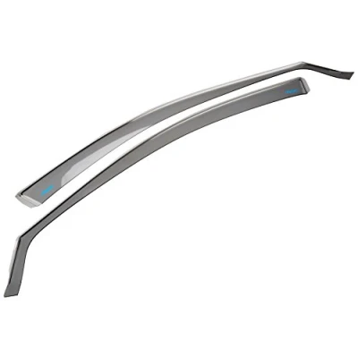Abbildung von ClimAir CLI0031856 Windabweiser Fensterschacht, vorne rauchgrau AUDI: A6 C5 Avant, Limousine